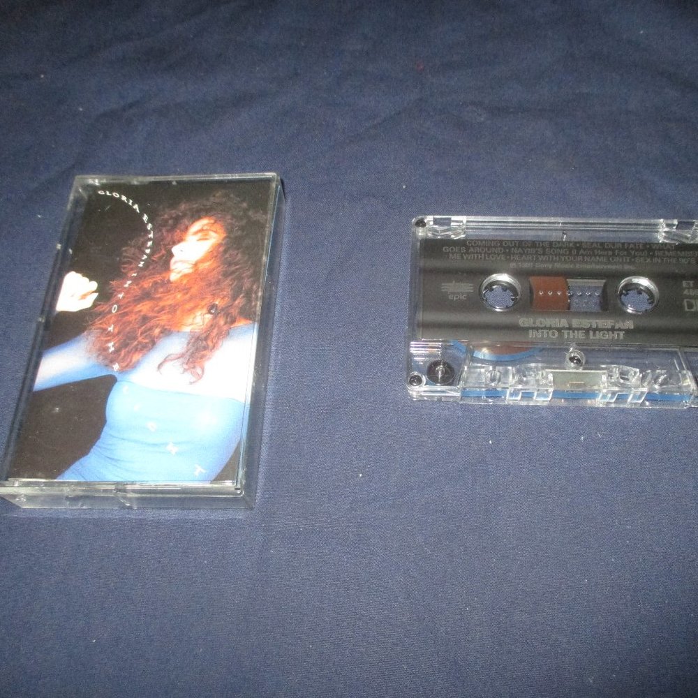 Gloria Estefan - Into the Light on cassette (Atlantic Records Canada, 1991)